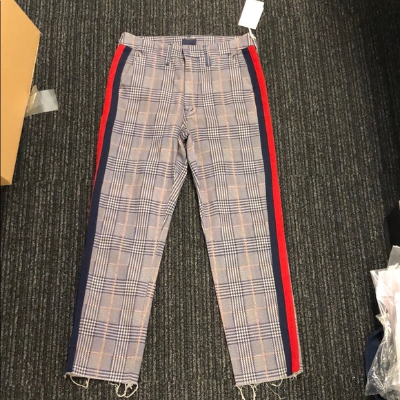 mother the shaker prep fray pants